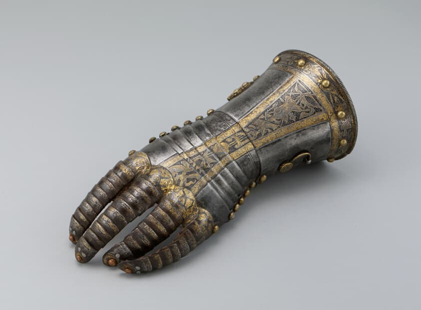 Gauntlet from a Tournament Garniture of a Hapsburg Prince