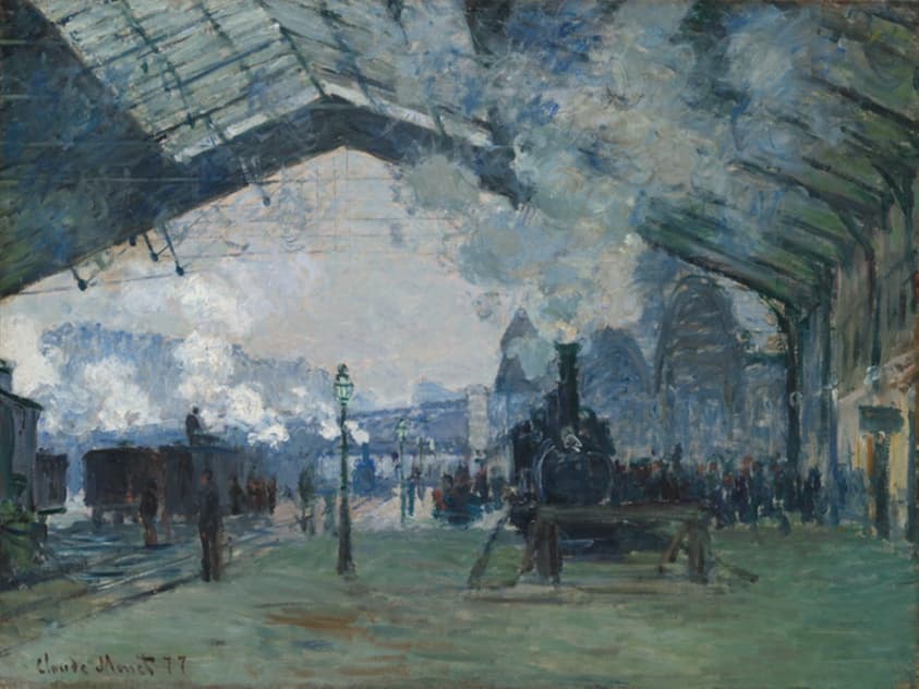 Arrival of the Normandy Train, Gare Saint-Lazare