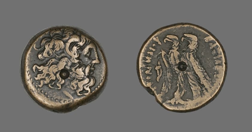 Coin Depicting the God Zeus