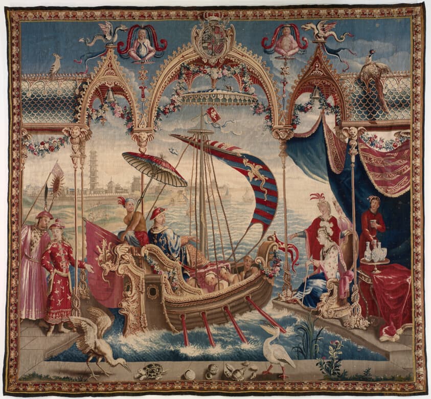 The Emperor Sailing, from The Story of the Emperor of China