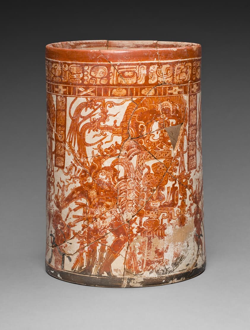 Vessel with Dancing Maize Gods
