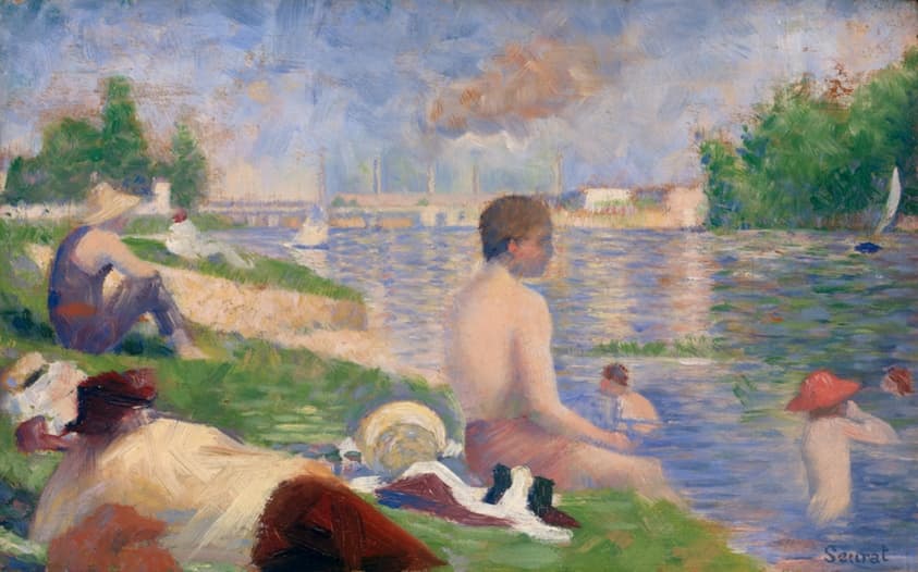 Final Study for "Bathers at Asnières"