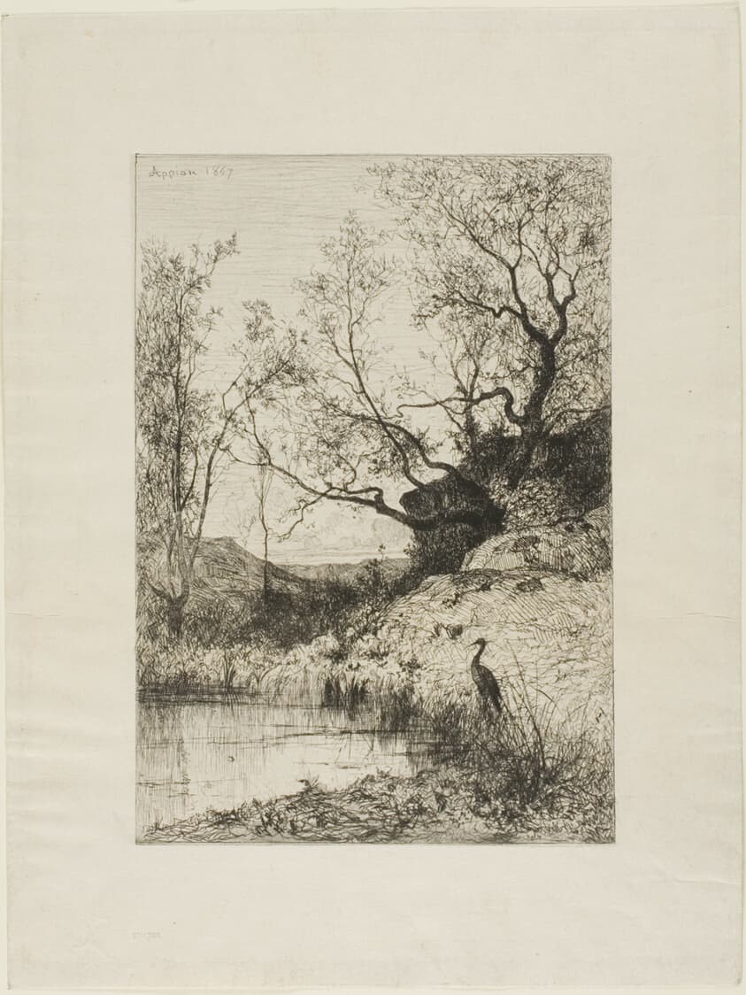 A Pond Near Rousillon