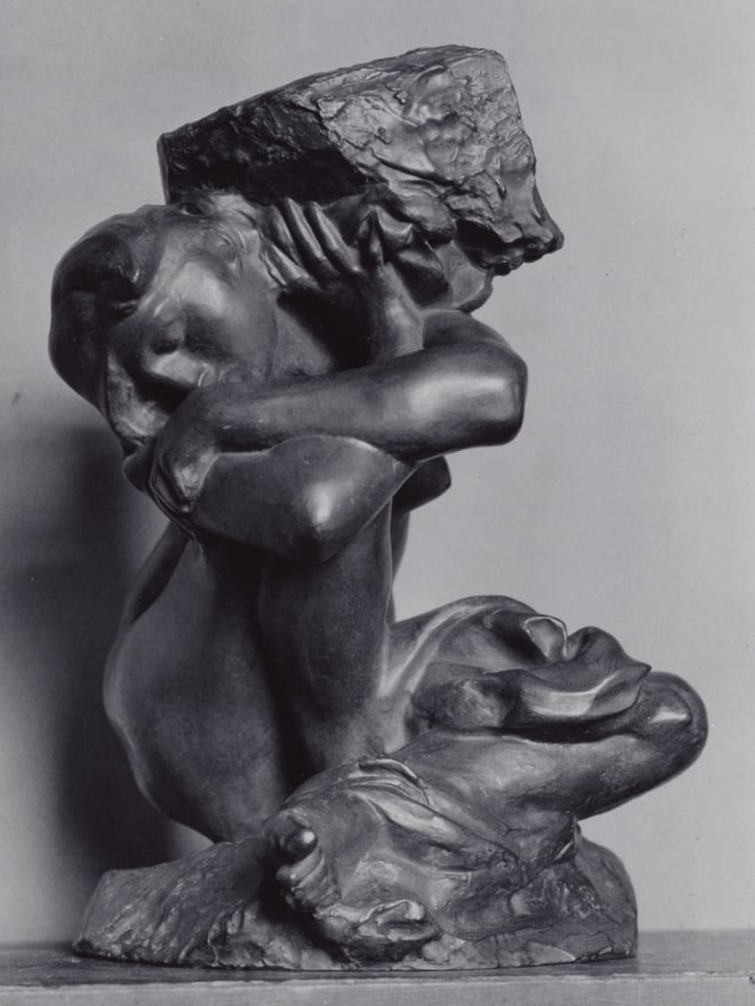 The Fallen Caryatid Carrying Her Stone