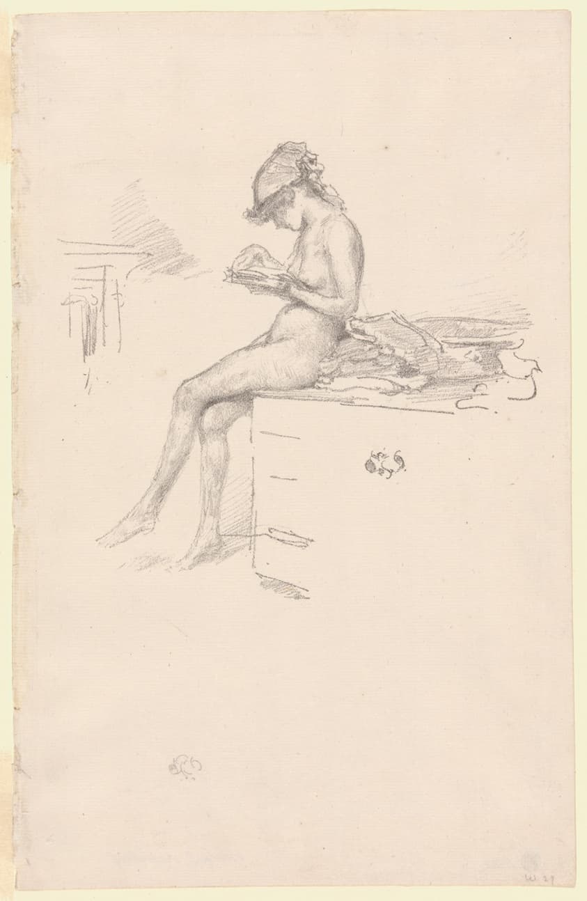 The Little Nude Model, Reading