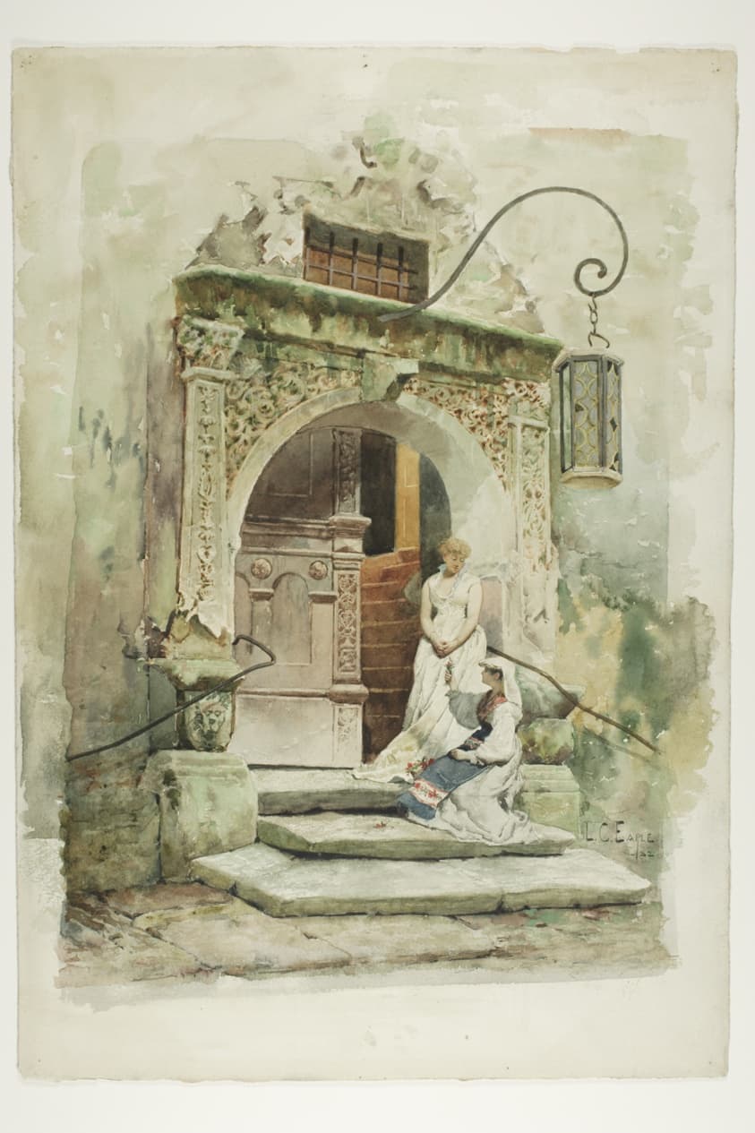 Two Women in a Doorway