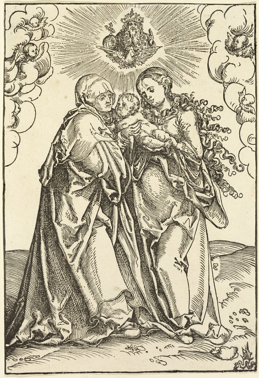 The Virgin and Child with Saint Anne