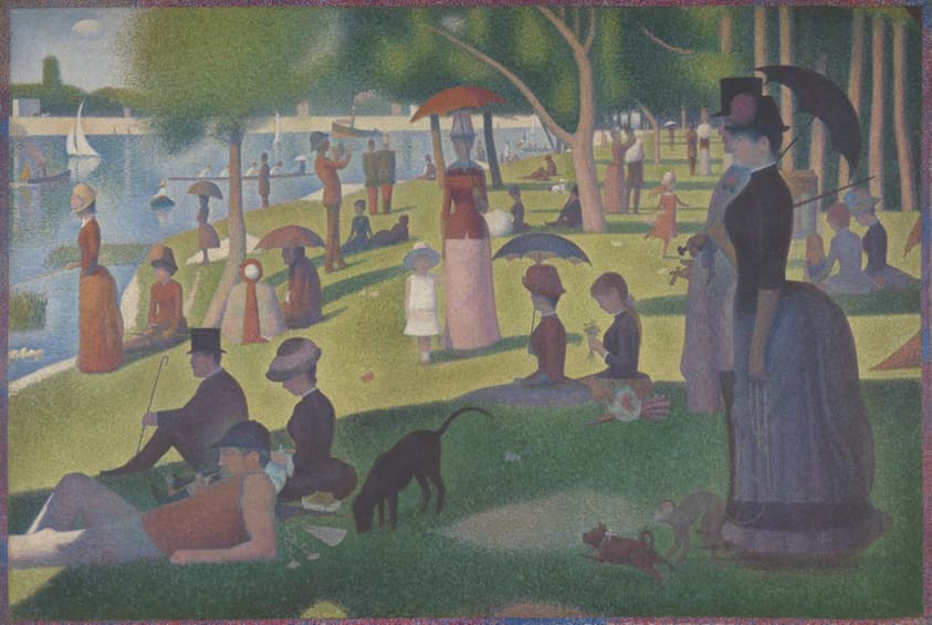 A Sunday on La Grande Jatte — 1884