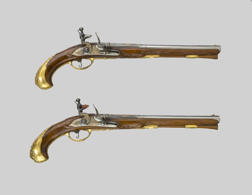 Pair of Flintlock Pistols