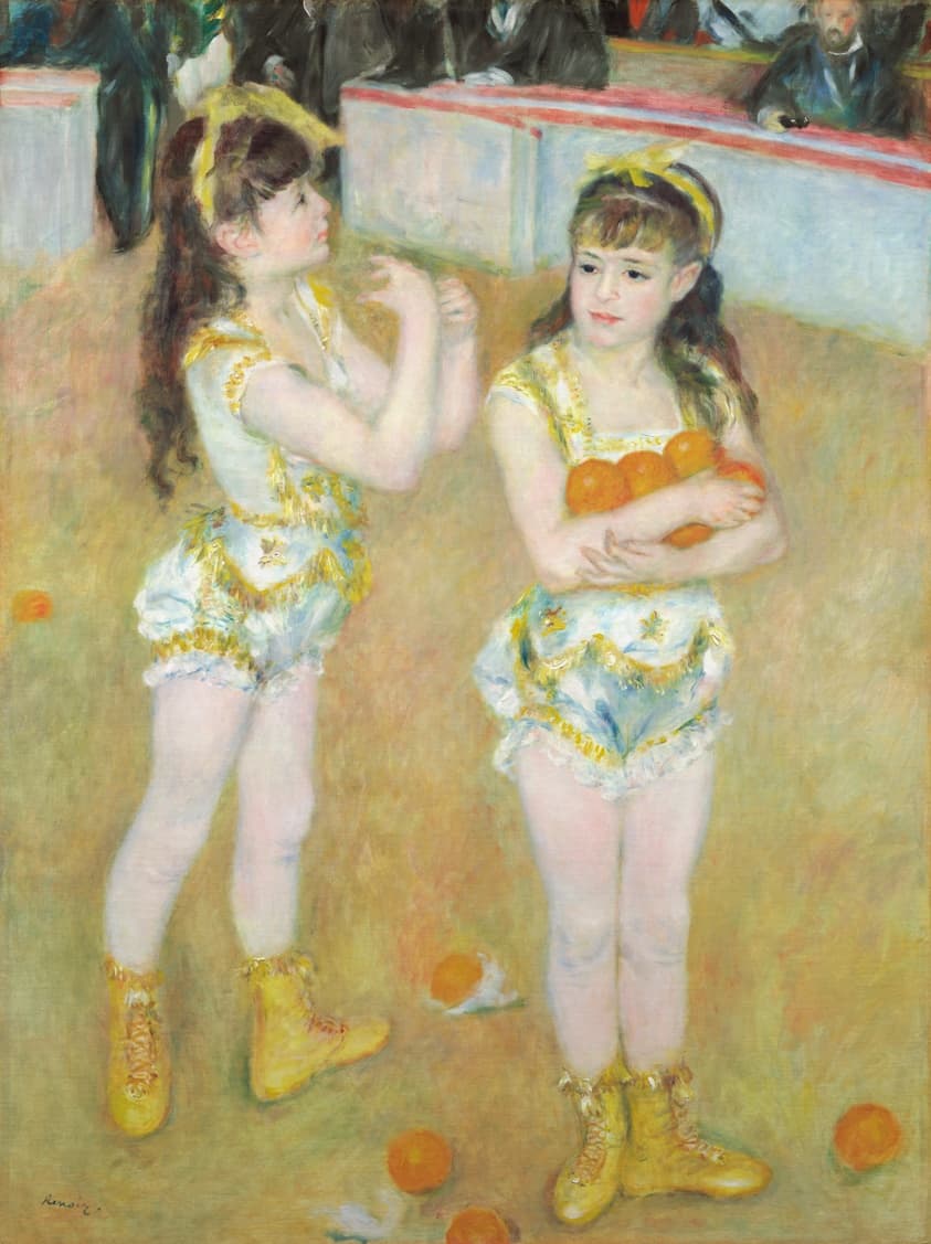 Acrobats at the Cirque Fernando (Francisca and Angelina Wartenberg)