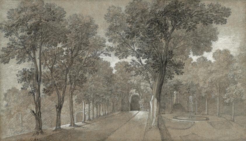 View of the Park at Arcueil