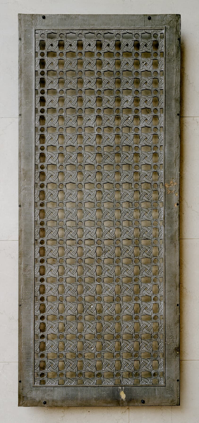 Rookery Building, 209 South La Salle Street, Chicago, Illinois: Grille from Interior Central Court