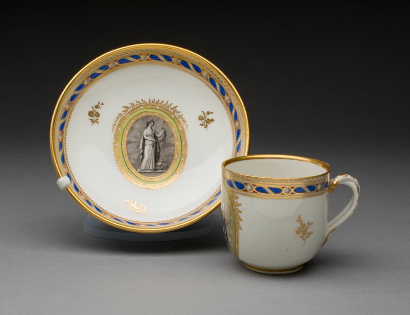 Cup and Saucer (part of a Coffee Service)