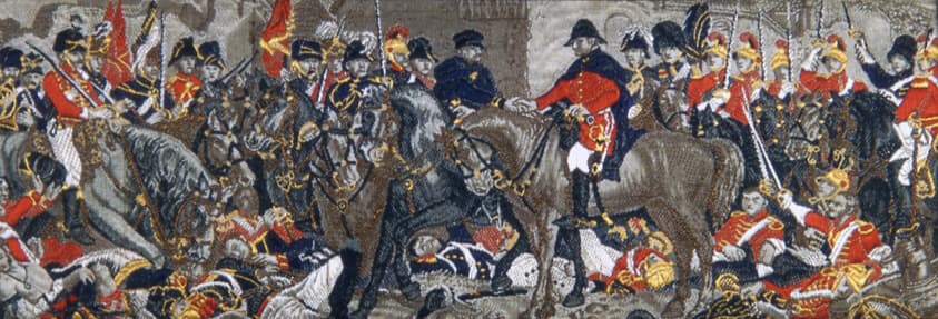 "The Meeting of Wellington & Blucher (Battle of Waterloo)"