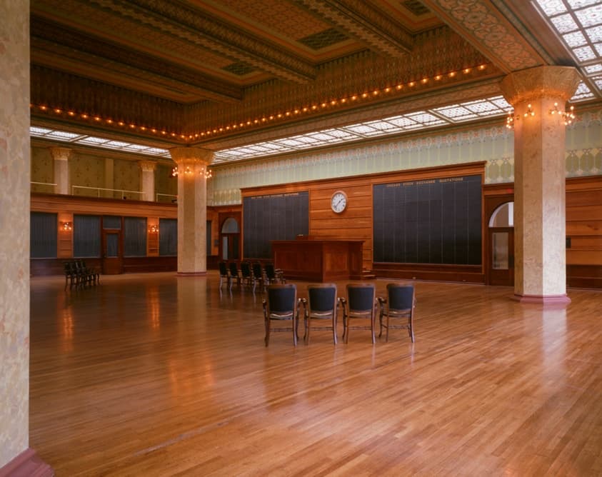 Chicago Stock Exchange Trading Room: Reconstruction at the Art Institute of Chicago