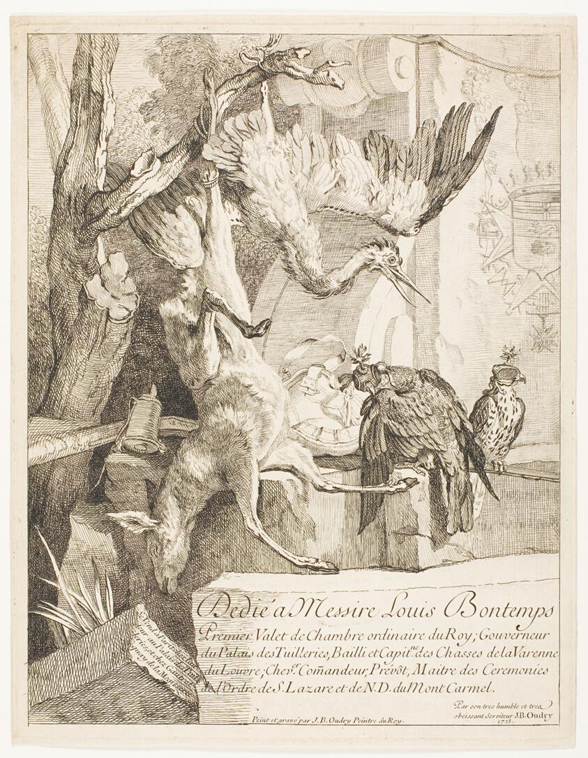 Frontispiece, a Series from Four Hunting Subjects