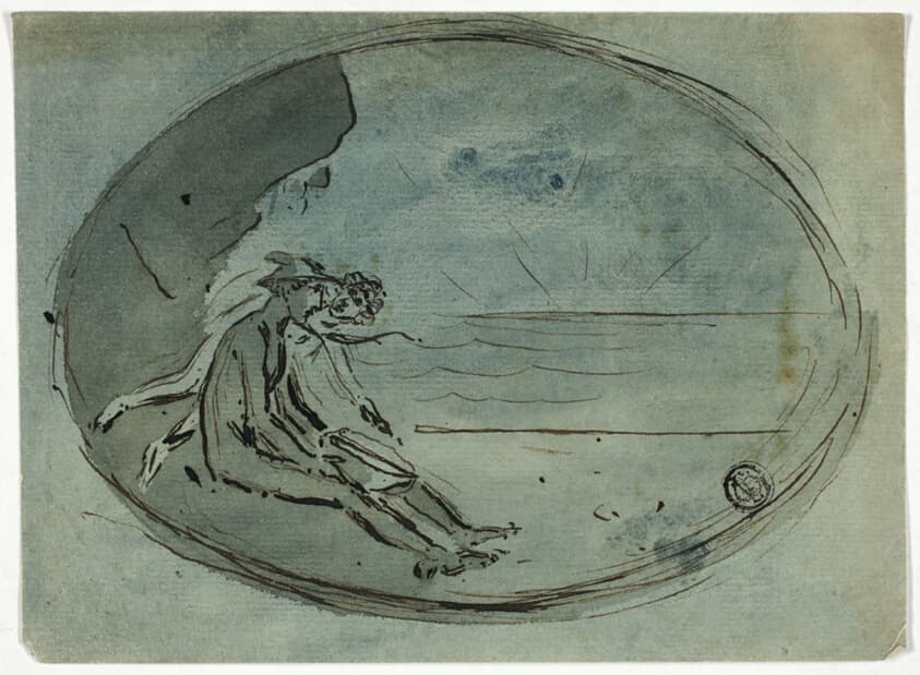 Mercury Watching Sunset