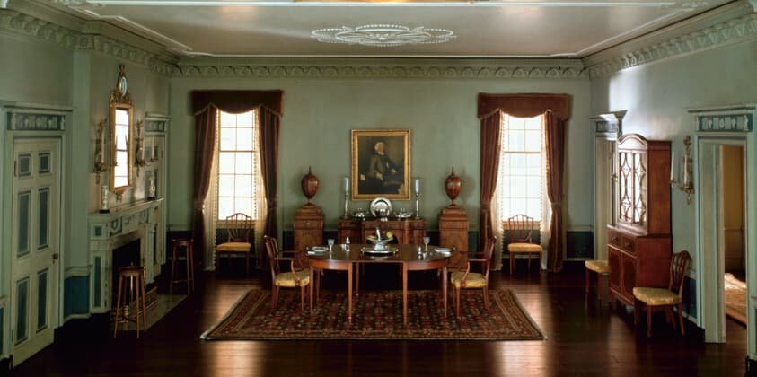 A10: Massachusetts Dining Room, 1795