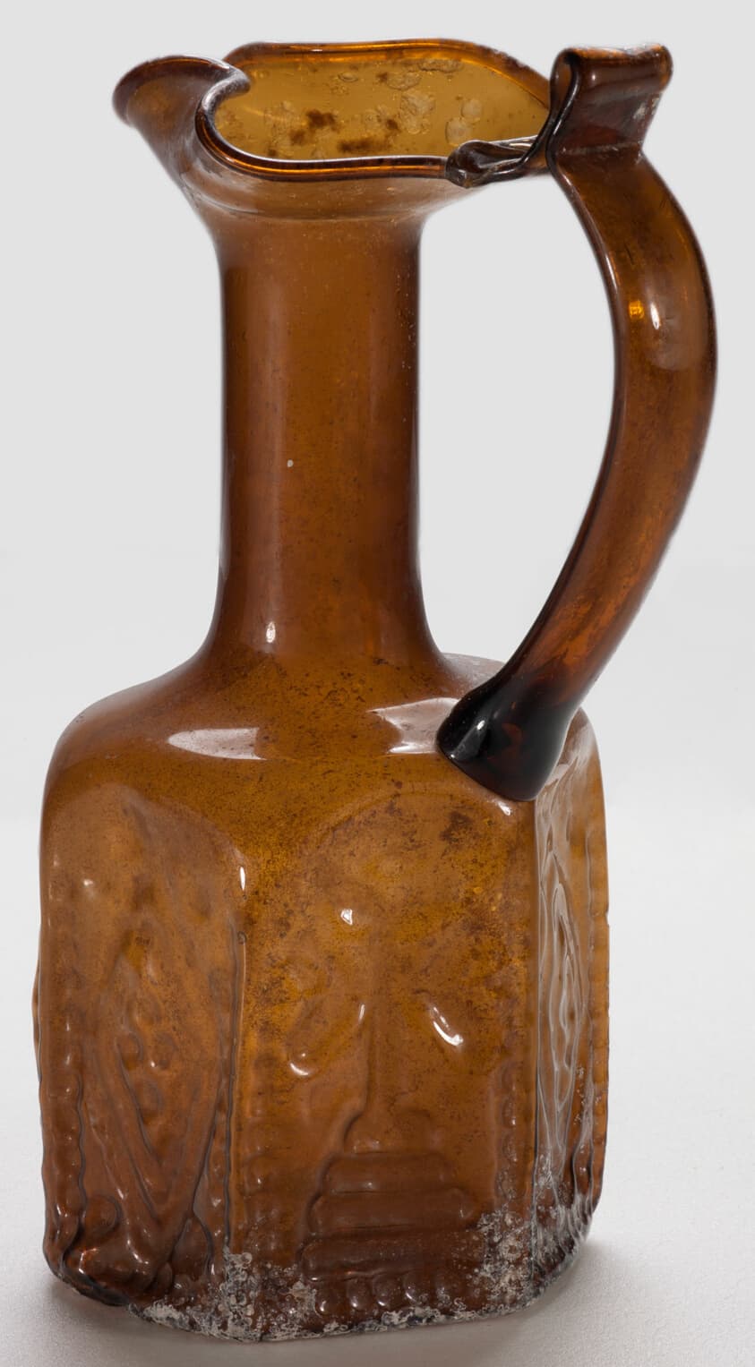 Pilgrimage Jug with Christian Symbols