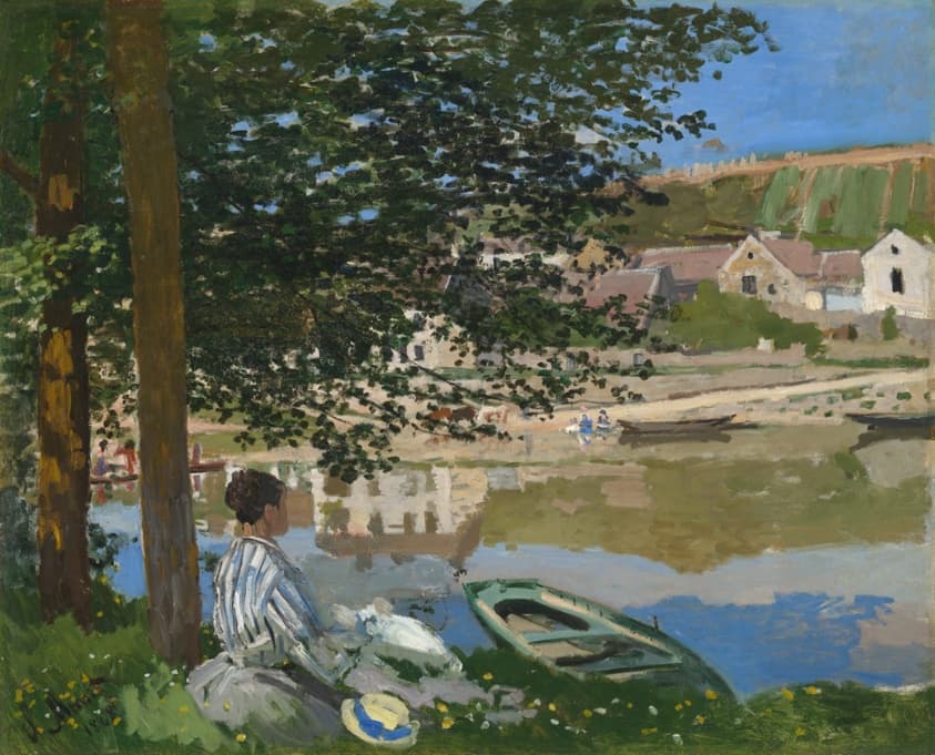 On the Bank of the Seine, Bennecourt