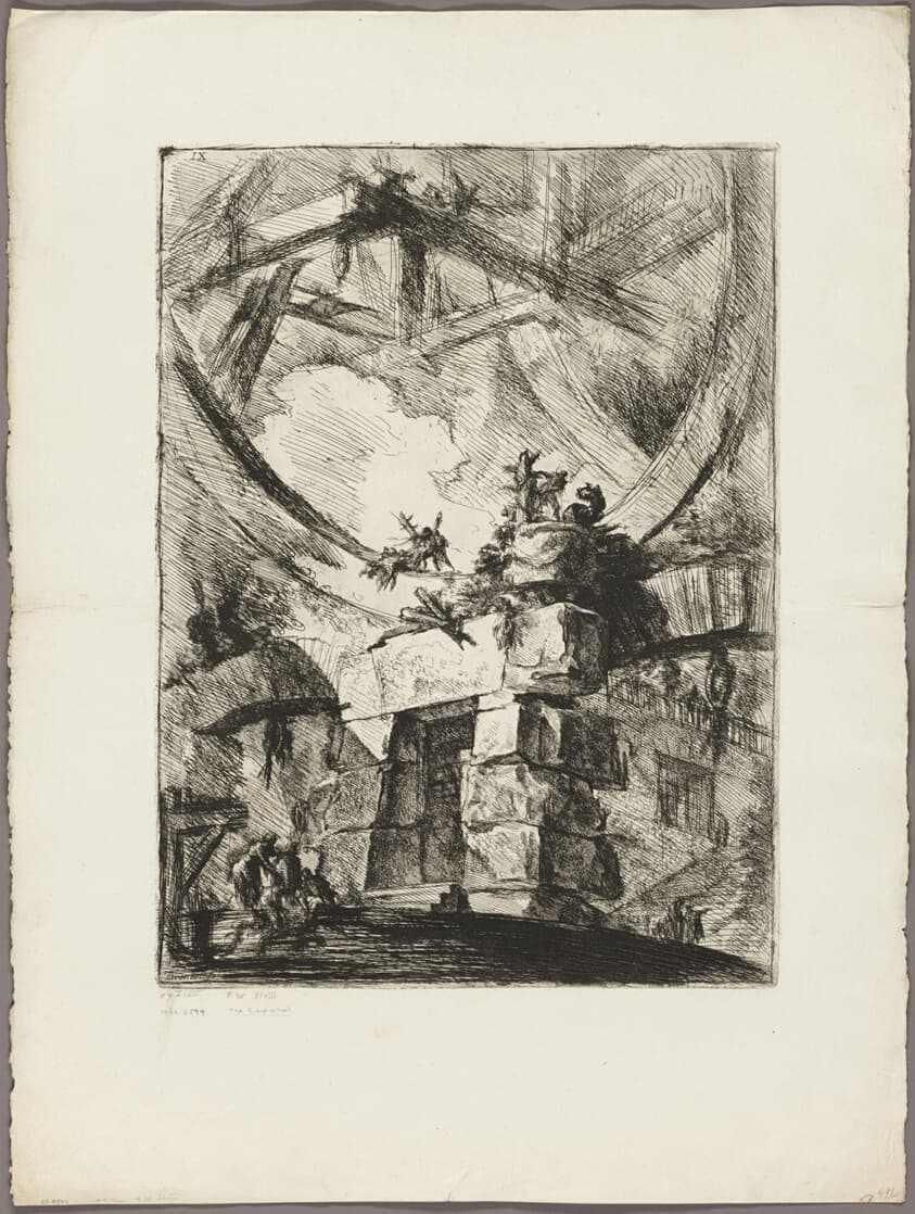 The Giant Wheel, plate 9 from Imaginary Prisons