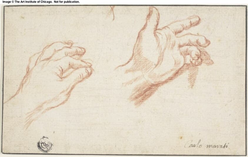 Two Sketches of Left Hand