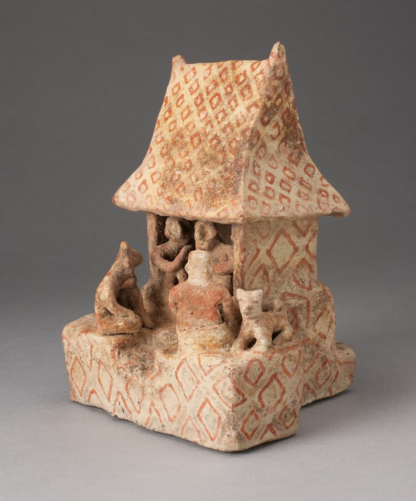 House Model Depicting a Ritual Feast