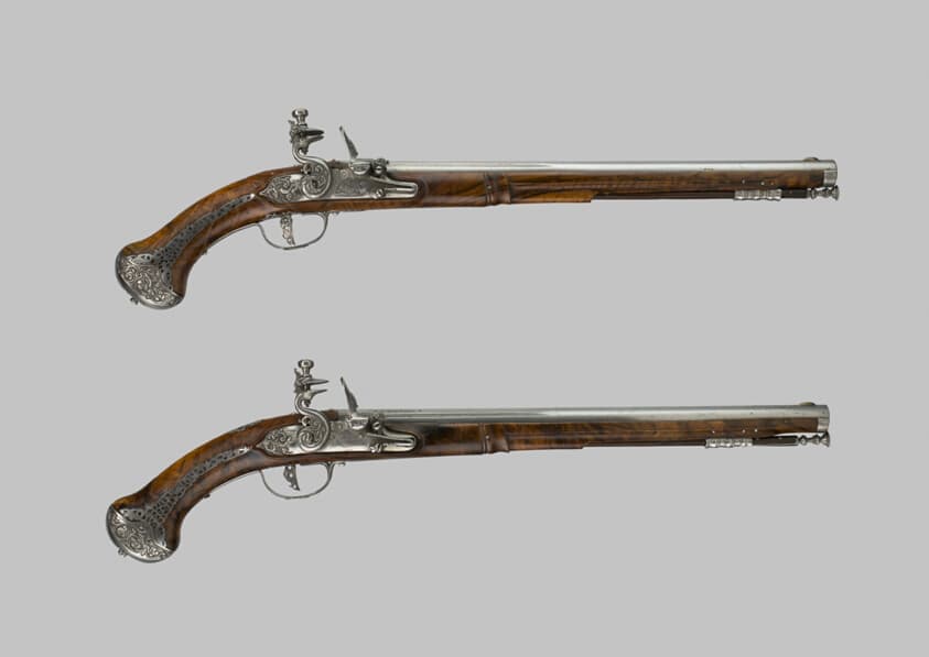 Pair of Flintlock Holster Pistols