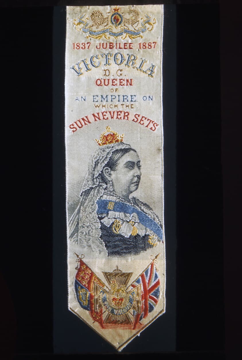 Commemorative Bookmark "1837-1887 Jubilee"