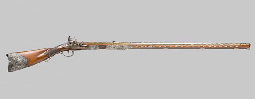 Presentation Flintlock Fowling Piece in the Eastern Fashhion