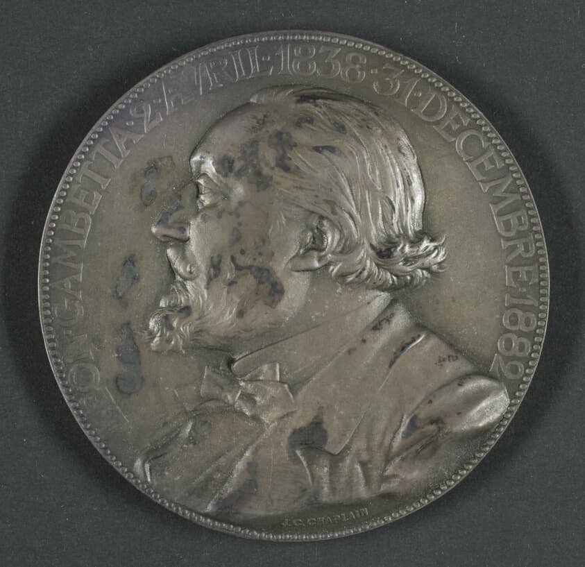 Portrait Bust of Leon Gambetta
