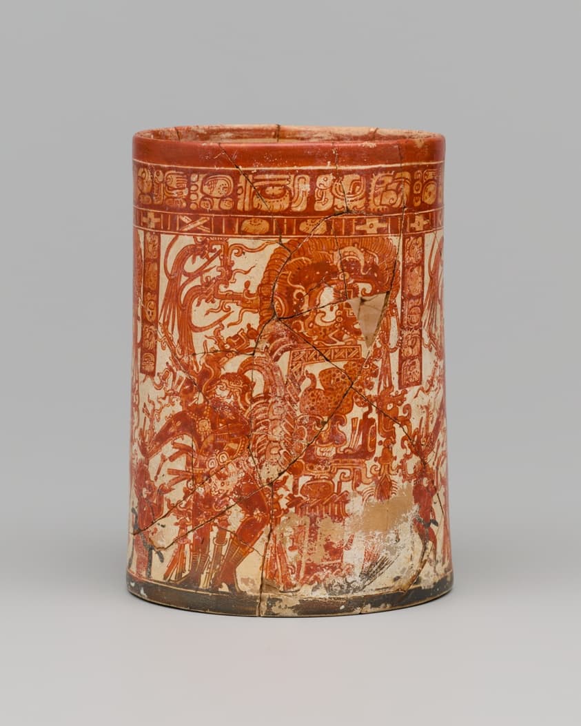 Vessel with Dancing Maize Gods