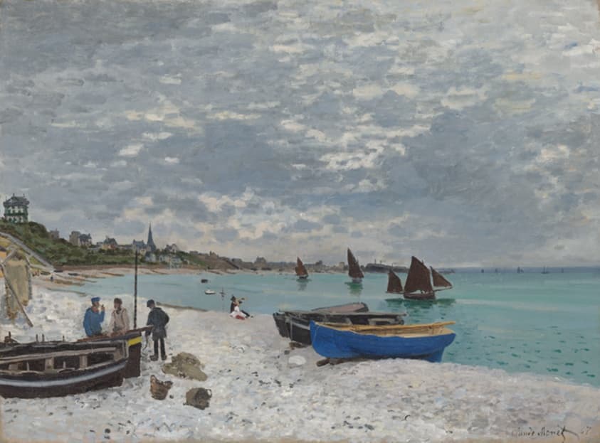 The Beach at Sainte-Adresse