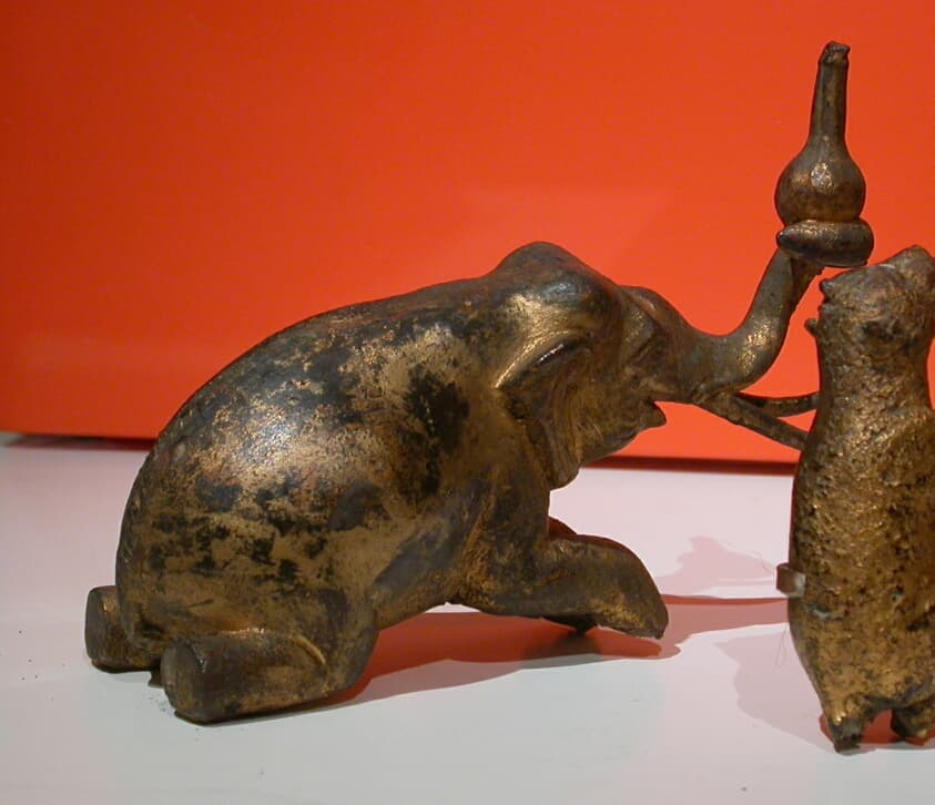 Kneeling Elephant