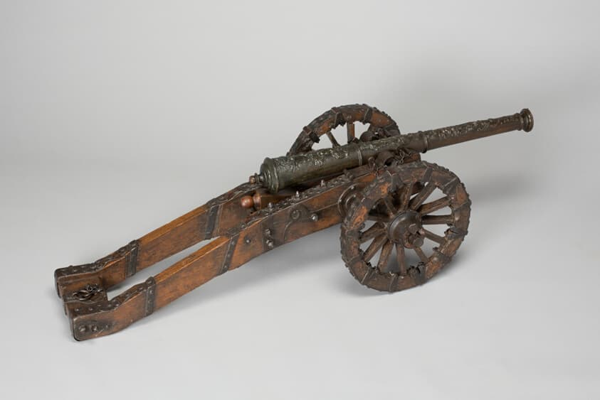 Model Artillery with Field Carriage