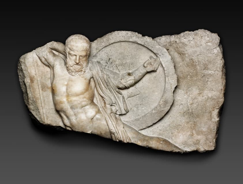 Relief of a Falling Warrior