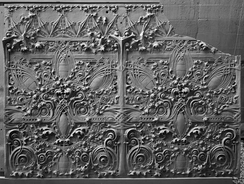 Spandrel Panel from the Gage Building, Chicago, Illinois