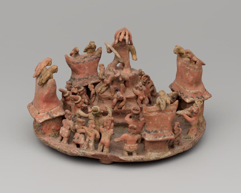 Model Depicting a Ritual Center