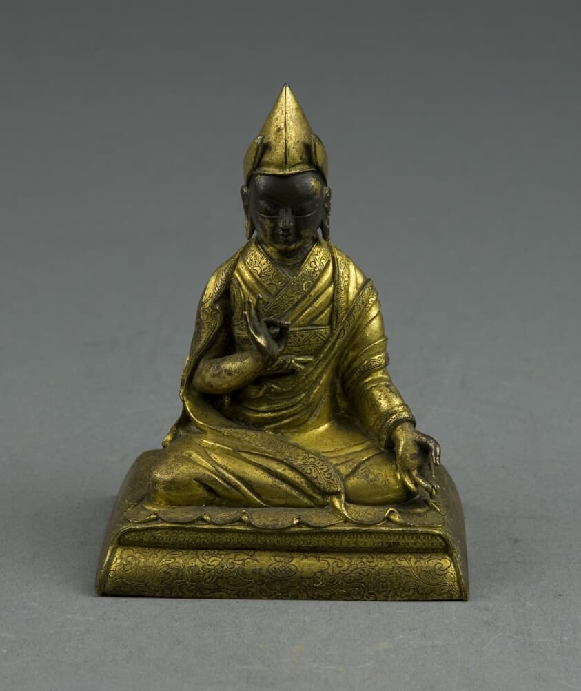 Portrait of a Seated Mongolian Lama