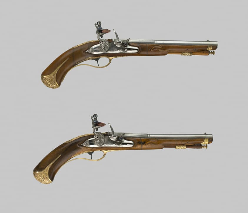 Pair of Flintlock Pistols