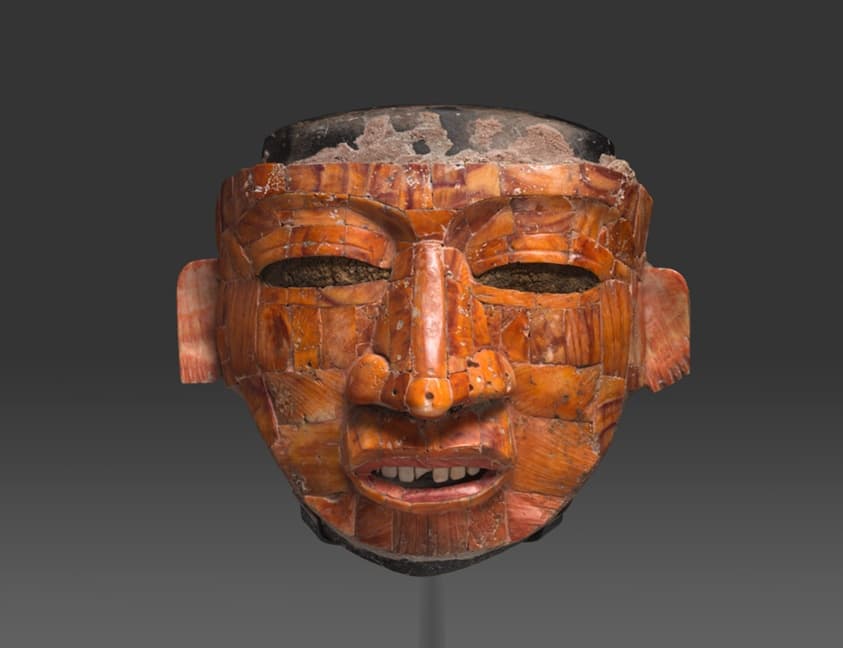 Shell Mosaic Ritual Mask