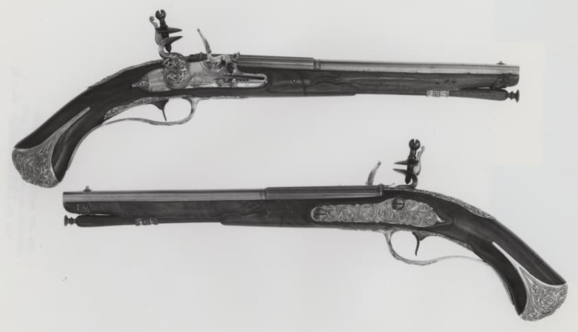 Pair of Flintlock Pistols