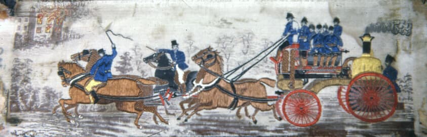 "The Fire Engine (Heroism on Land)"