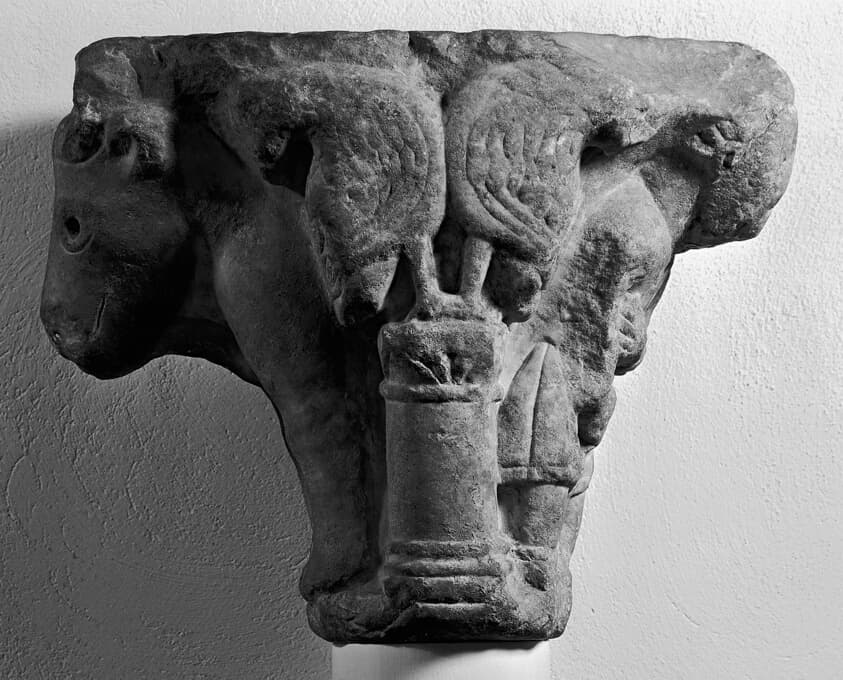 Capital with Bull and Worker