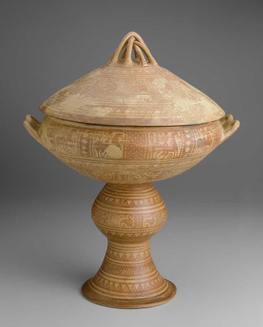 Lebes (Stemmed Bowl with Lid)