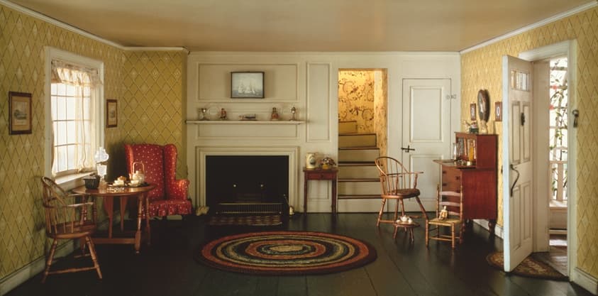 A12: Cape Cod Living Room, 1750-1850