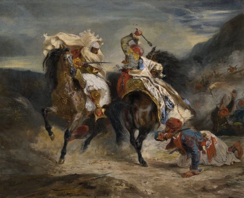 The Combat of the Giaour and Hassan