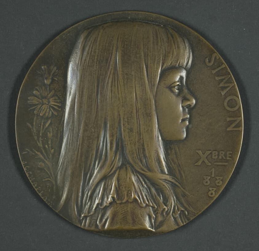 Portrait Bust of a Young Girl