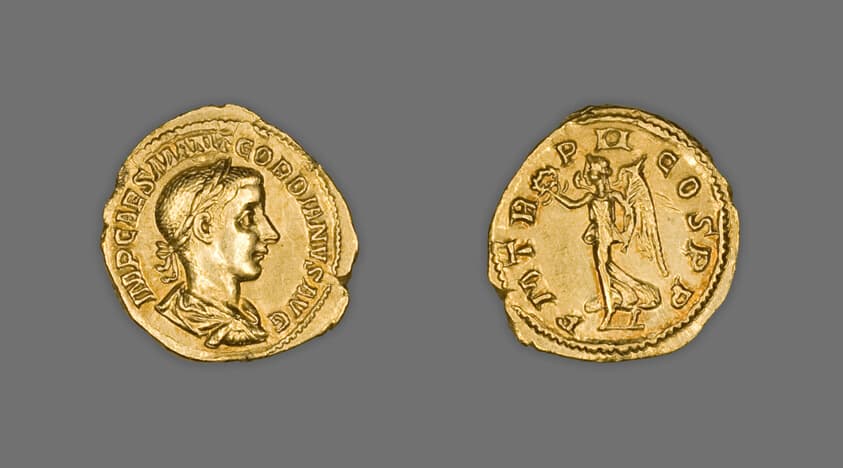 Aureus (Coin) Portraying Emperor Gordian III