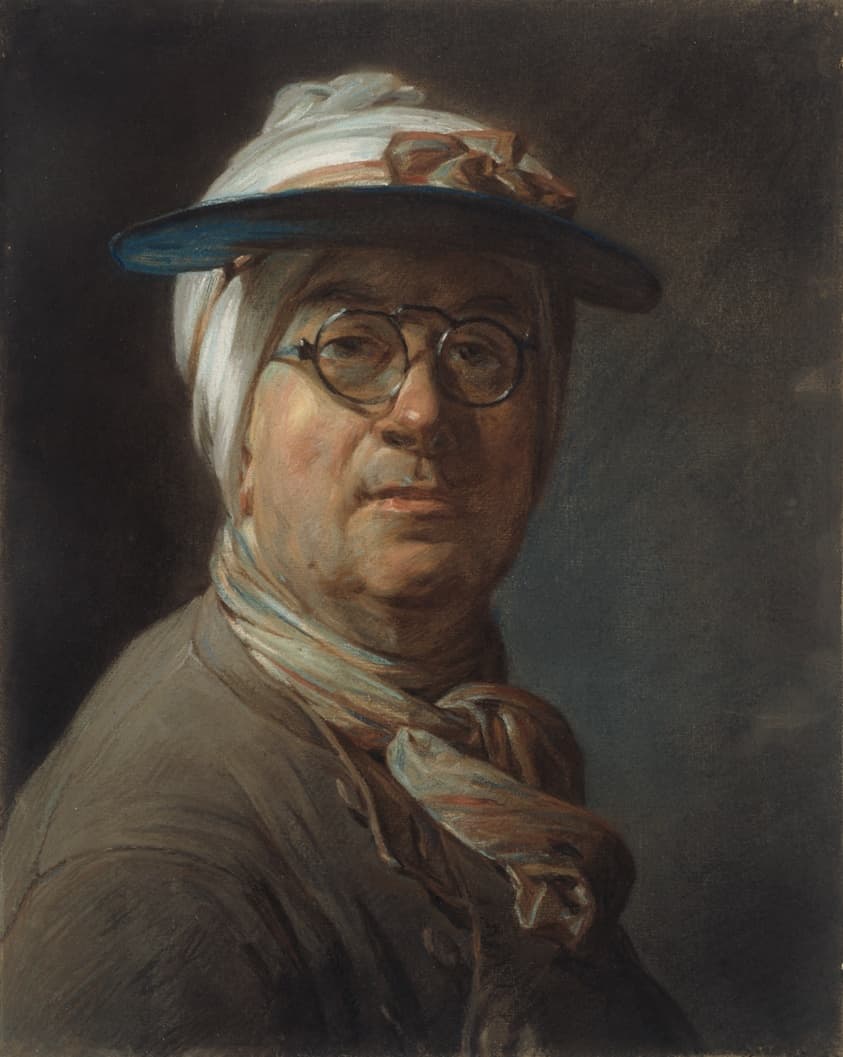 Self-Portrait with a Visor